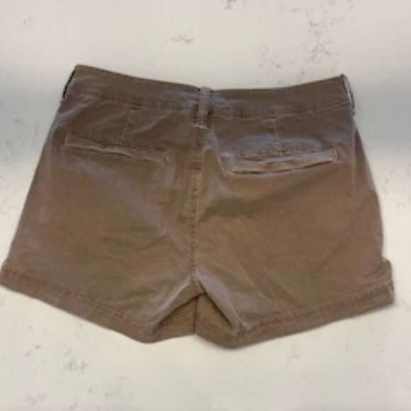 Women's American Eagle Dark Khaki Shorts Size 4 - Picture 2 of 7